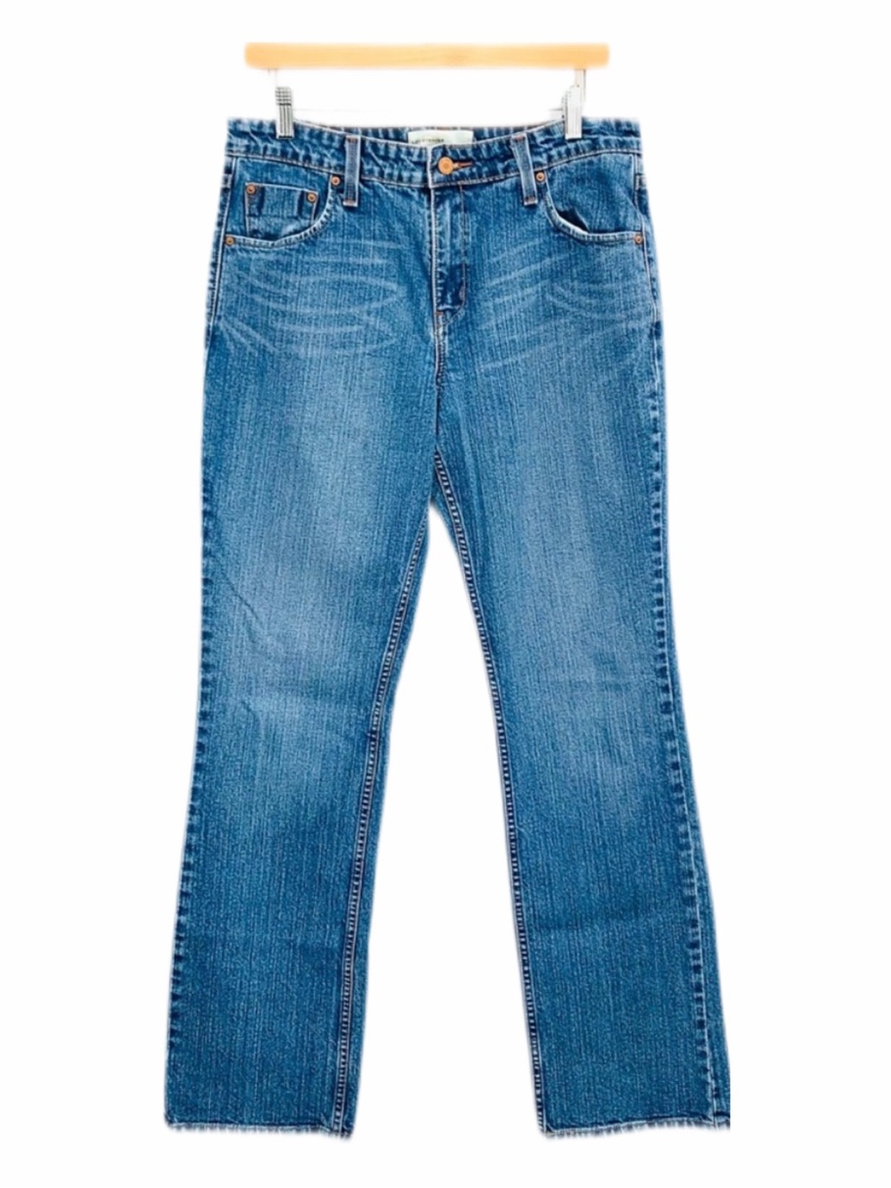 Levis Strauss Women’s Signature Mid Rise Bootcut Jeans Size 12 Long Tall